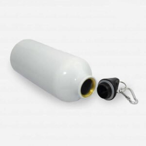 CARAMAÑOLA SUBLIMABLE METALICA BLANCA 600 ML